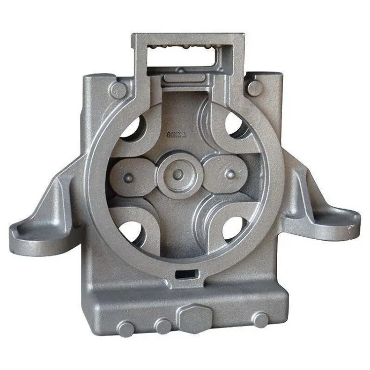 Cast Iron Ductile Iron Part Made By Green Sand Automatic Flaskless Molding Machine Line